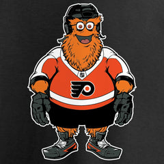 Philadelphia Flyers Women's Gritty V-Neck T-Shirt - Black | US 3310278