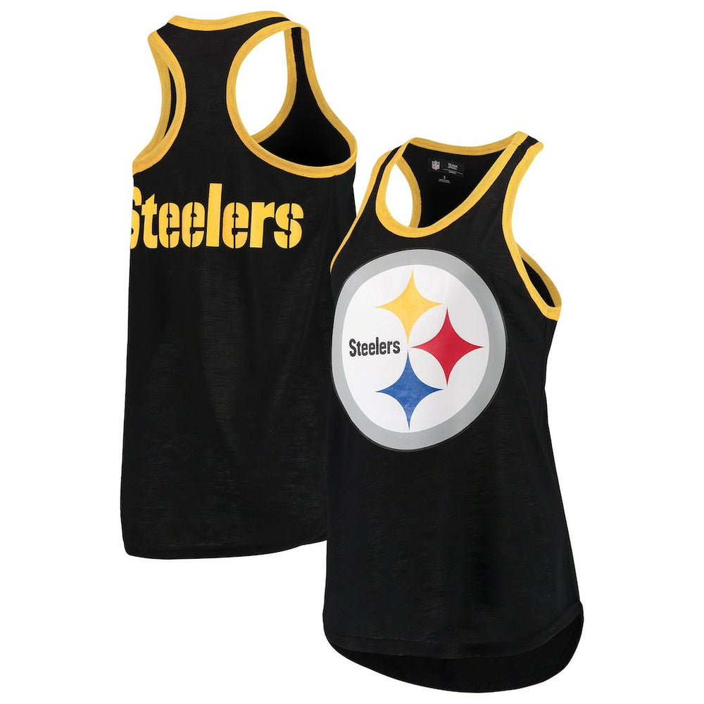 Pittsburgh Steelers G-III 4Her by Carl Banks Women's Tater Tank Top - Black Tops