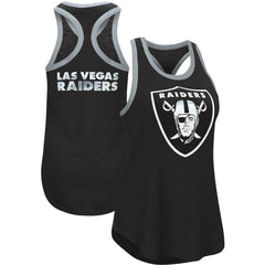 Las Vegas Raiders G-III 4Her by Carl Banks Women's Tater Tank Top - Black Tops