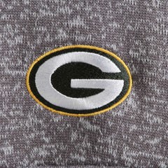 Green Bay Packers Antigua Fortune Quarter-Zip Pullover Jacket - Charcoal Pullover