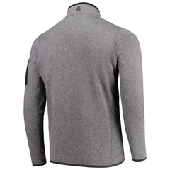 New Orleans Saints Antigua Fortune Quarter-Zip Pullover Jacket - Charcoal Pullover