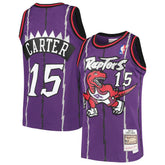 Vince Carter Toronto Raptors Youth 1998/99 Hardwood Classics Swingman Throwback Jersey Purple - Mitchell & Ness outlet