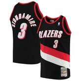 Damon Stoudamire Portland Trail Blazers 1999/00 Hardwood Classics Swingman Jersey Black - Mitchell & Ness