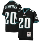 Brian Dawkins Philadelphia Eagles Youth 2004 Legacy Retired Player Jersey - Black Jerseys