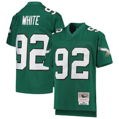 Reggie White Philadelphia Eagles Youth 1990 Legacy Retired Player Jersey - Green Jerseys