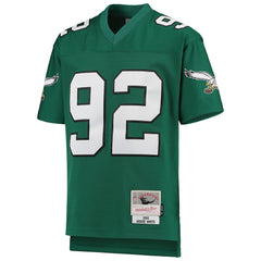 Reggie White Philadelphia Eagles Youth 1990 Legacy Retired Player Jersey - Green Jerseys