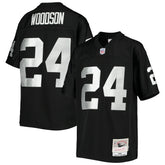 Charles Woodson Las Vegas Raiders Youth 1998 Legacy Retired Player Jersey - Black Jerseys