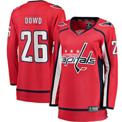 Nic Dowd Washington Capitals Fanatics Women's Home Breakaway Player Jersey - Red | US 3478682