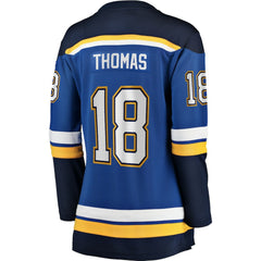 Robert Thomas St. Louis Blues Fanatics Women's Home Breakaway Player Jersey - Blue | US 3488570