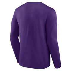 Minnesota Vikings Victory Arch Long Sleeve T-Shirt - Purple T-shirts