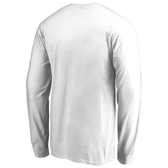 Carolina Panthers Victory Arch Long Sleeve T-Shirt - White T-shirts