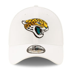 Jacksonville Jaguars New Era Iced 39THIRTY Flex Hat - White Hats