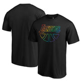 Los Angeles Lakers Team Pride Wordmark T-Shirt Black