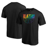 Portland Trail Blazers Team Pride Wordmark T-Shirt Black
