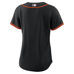 San Francisco Giants Nike Women's Alternate Replica Team Jersey - Black Jerseys