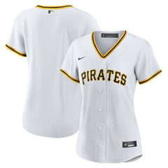Pittsburgh Pirates Nike Women's Home Replica Team Jersey - White Jerseys