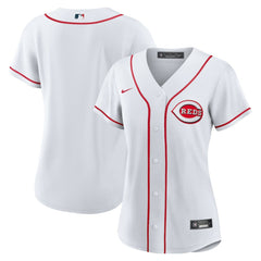 Cincinnati Reds Nike Women's Home Replica Team Jersey - White Jerseys