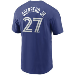 Vladimir Guerrero Jr. Toronto Blue Jays Nike Name & Number T-Shirt - Royal T-shirts