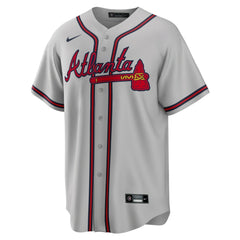 Ronald Acuna Jr. Atlanta Braves Nike Road Replica Player Name Jersey - Gray Jerseys