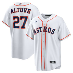 Jose Altuve Houston Astros Nike Home Replica Player Name Jersey - White Jerseys