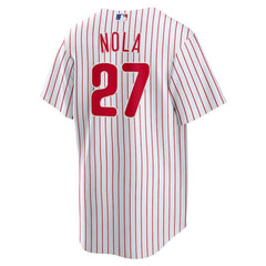 Aaron Nola Philadelphia Phillies Nike Home Replica Player Name Jersey - White Jerseys