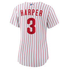 Bryce Harper Philadelphia Phillies Nike Women's Home Replica Player Jersey - White Jerseys