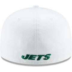 New York Jets New Era Omaha 59FIFTY Fitted Hat - White Hats
