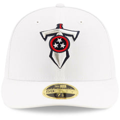Tennessee Titans New Era Omaha Low Profile 59FIFTY Fitted Hat - White Hats