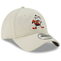 Cleveland Browns New Era Historic Playmaker 9TWENTY Adjustable Hat - Khaki Hats