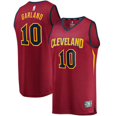 Darius Garland Cleveland Cavaliers Youth Replica Fast Break Jersey Wine Icon Edition - Fanatics