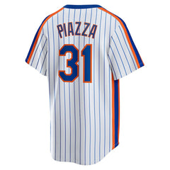 Mike Piazza New York Mets Nike Home Cooperstown Collection Player Jersey - White Jerseys