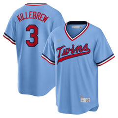 Harmon Killebrew Minnesota Twins Nike Road Cooperstown Collection Player Jersey - Light Blue Jerseys