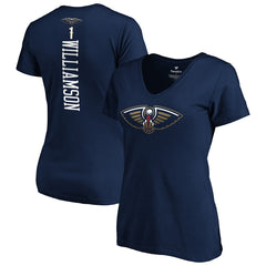 Zion Williamson New Orleans Pelicans Women's 2019 NBA Draft Playmaker Name & Number V-Neck T-Shirt Navy - Fanatics outlet