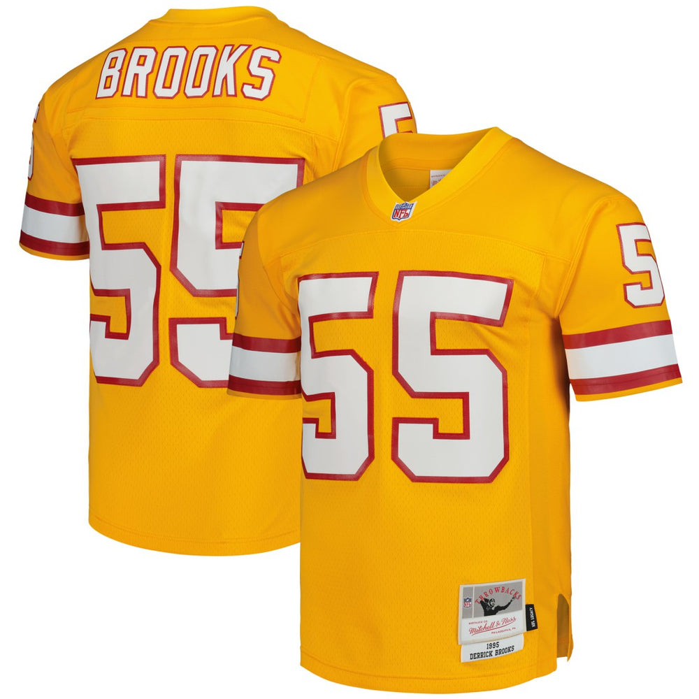Derrick Brooks Tampa Bay Buccaneers Legacy Replica Jersey - Orange Jerseys
