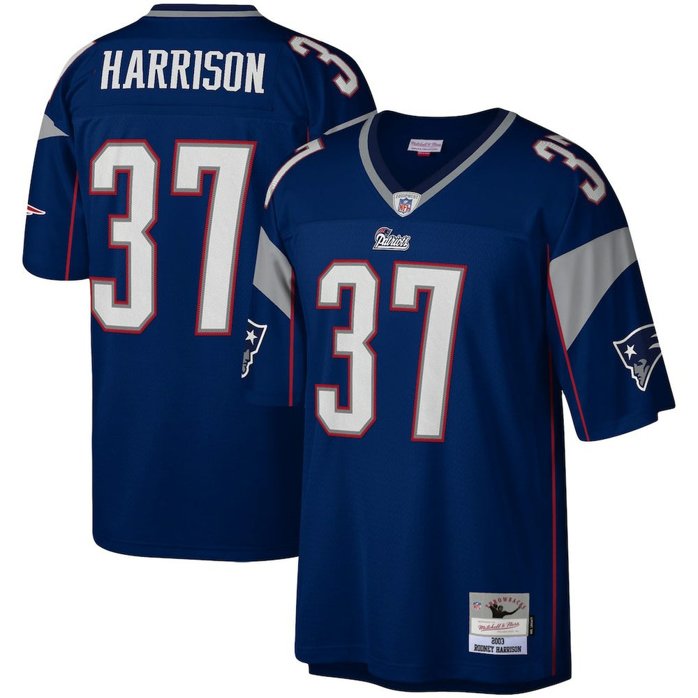 Rodney Harrison New England Patriots Legacy Replica Jersey - Navy Jerseys