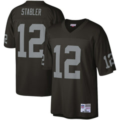 Ken Stabler Las Vegas Raiders Legacy Replica Jersey - Black Jerseys
