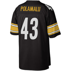 Troy Polamalu Pittsburgh Steelers Legacy Replica Jersey - Black Jerseys
