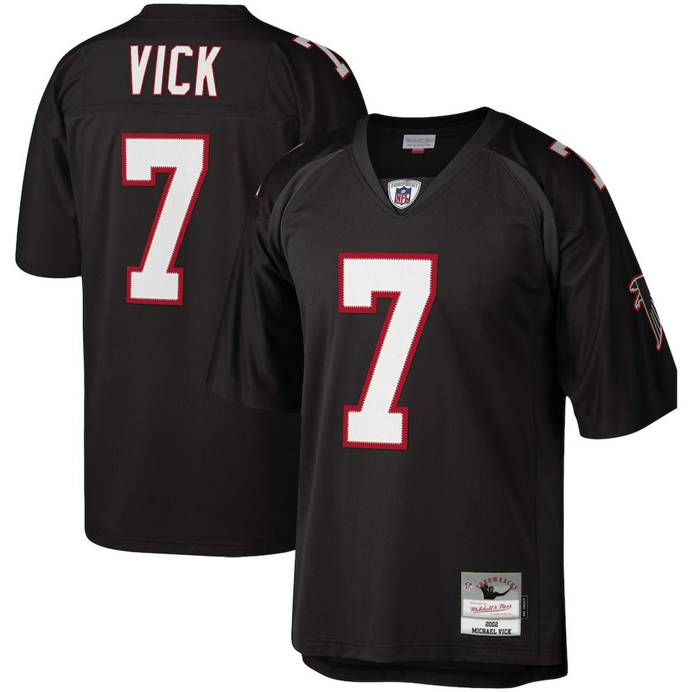 Michael Vick Atlanta Falcons Legacy Replica Jersey - Black Jerseys