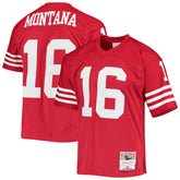 Joe Montana San Francisco 49ers Legacy Replica Jersey - Scarlet Jerseys