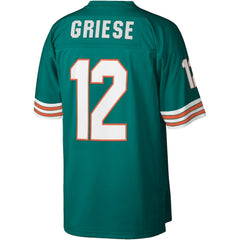Bob Griese Miami Dolphins Legacy Replica Jersey - Aqua Jerseys