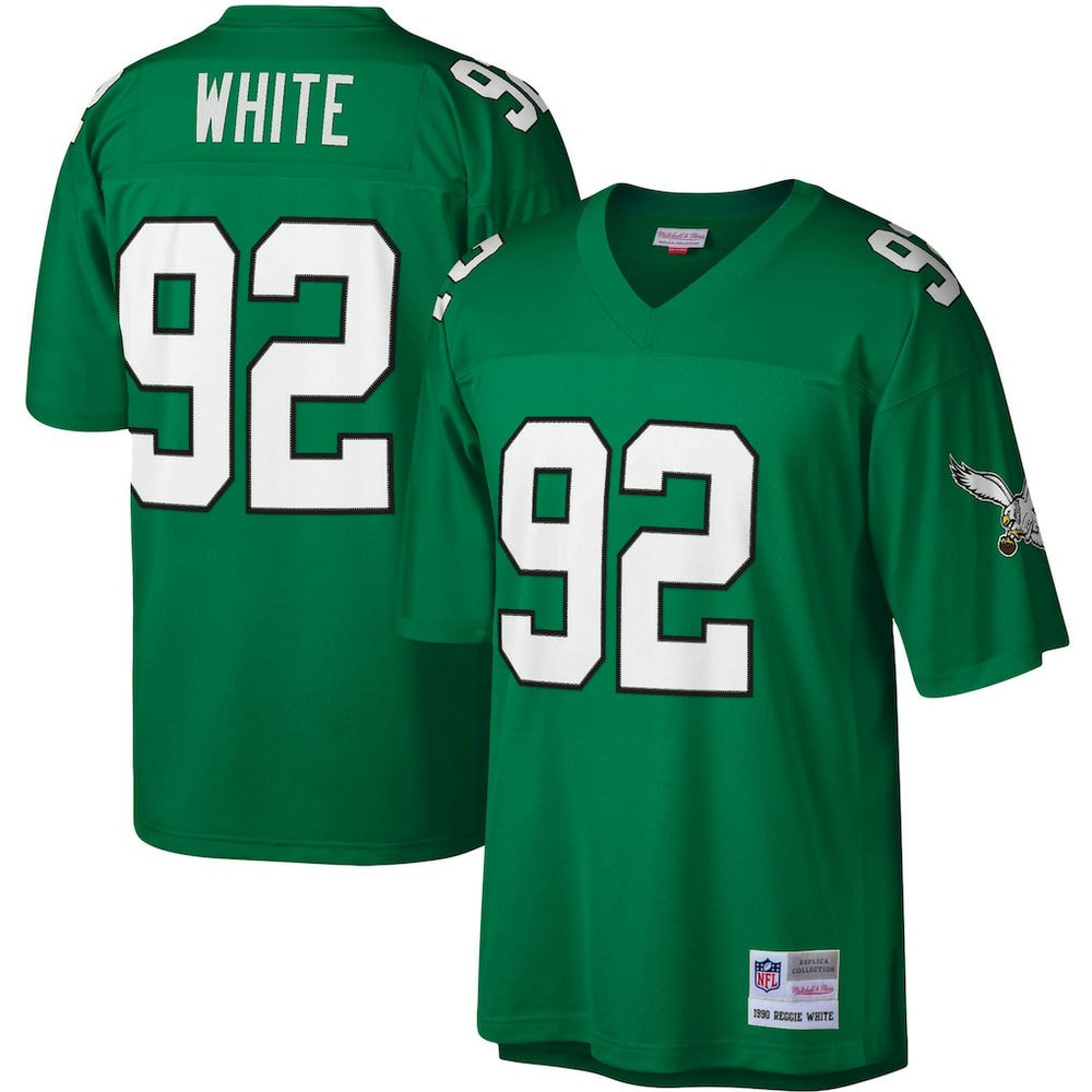 Reggie White Philadelphia Eagles Legacy Replica Jersey - Kelly Green Jerseys