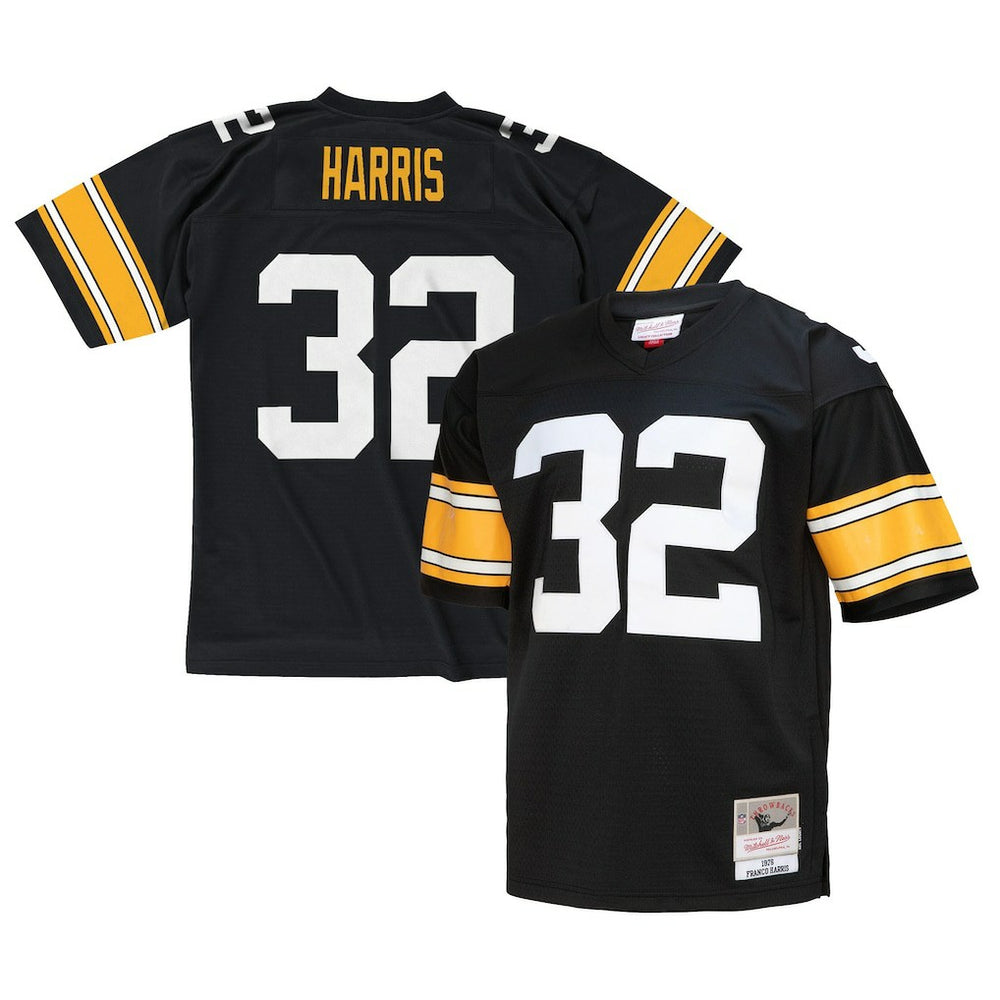 Franco Harris Pittsburgh Steelers Legacy Replica Jersey - Black Jerseys