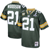 Charles Woodson Green Bay Packers 2010 Authentic Throwback Retired Player Jersey - Green Jerseys