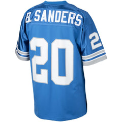 Barry Sanders Detroit Lions 1993 Authentic Throwback Retired Player Jersey - Blue Jerseys