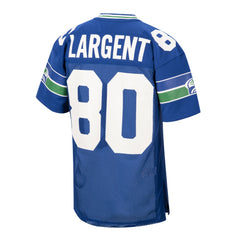 Steve Largent Seattle Seahawks 1985 Authentic Throwback Retired Player Jersey - Royal Jerseys