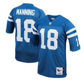 Peyton Manning Indianapolis Colts 1998 Authentic Throwback Retired Player Jersey - Royal Jerseys