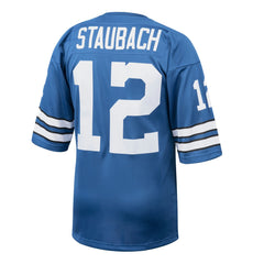 Roger Staubach Dallas Cowboys 1971 Authentic Throwback Retired Player Jersey - Royal Jerseys