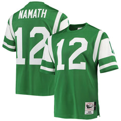 Joe Namath New York Jets 1968 Authentic Throwback Retired Player Jersey - Green Jerseys