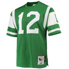Joe Namath New York Jets 1968 Authentic Throwback Retired Player Jersey - Green Jerseys