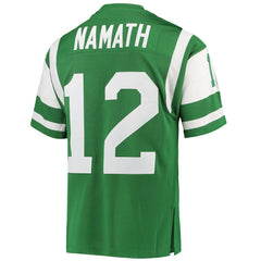 Joe Namath New York Jets 1968 Authentic Throwback Retired Player Jersey - Green Jerseys